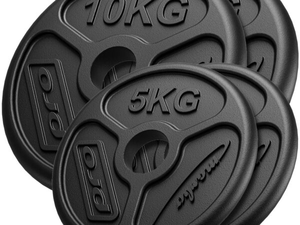 Zestaw obciążeń żeliwnych olimpijskich 30 kg / 2 x 10 kg + 2 x 5 kg - Marbo Sport