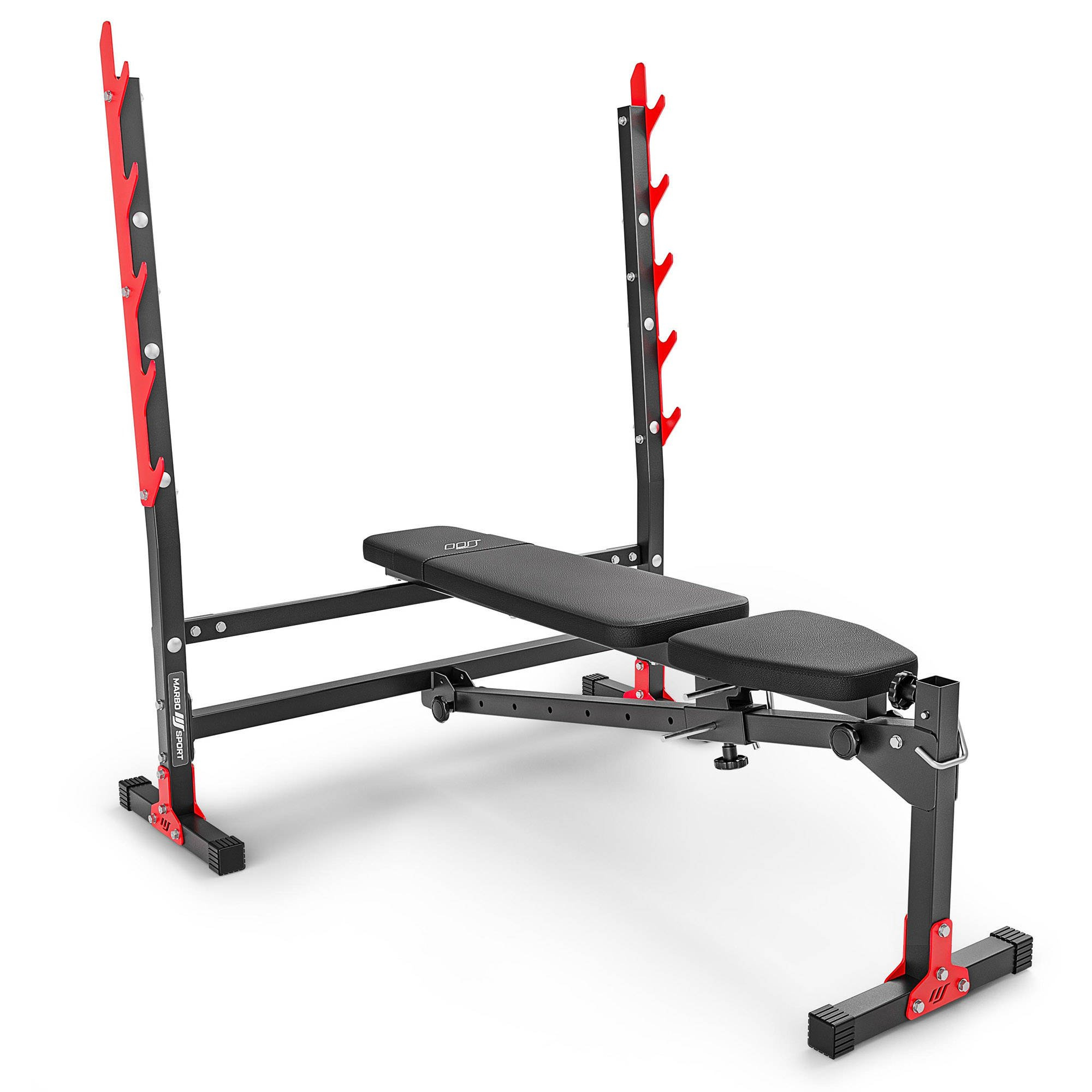 Ławka regulowana ze zintegrowanymi stojakami MH-L107 2.0 - Marbo Sport - obrazek 3