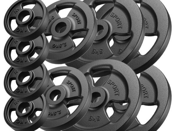 Zestaw obciążeń żeliwnych kierownica 29 kg / 4 x 5 kg + 2 x 2,5 kg + 4 x 1 kg - Marbo Sport
