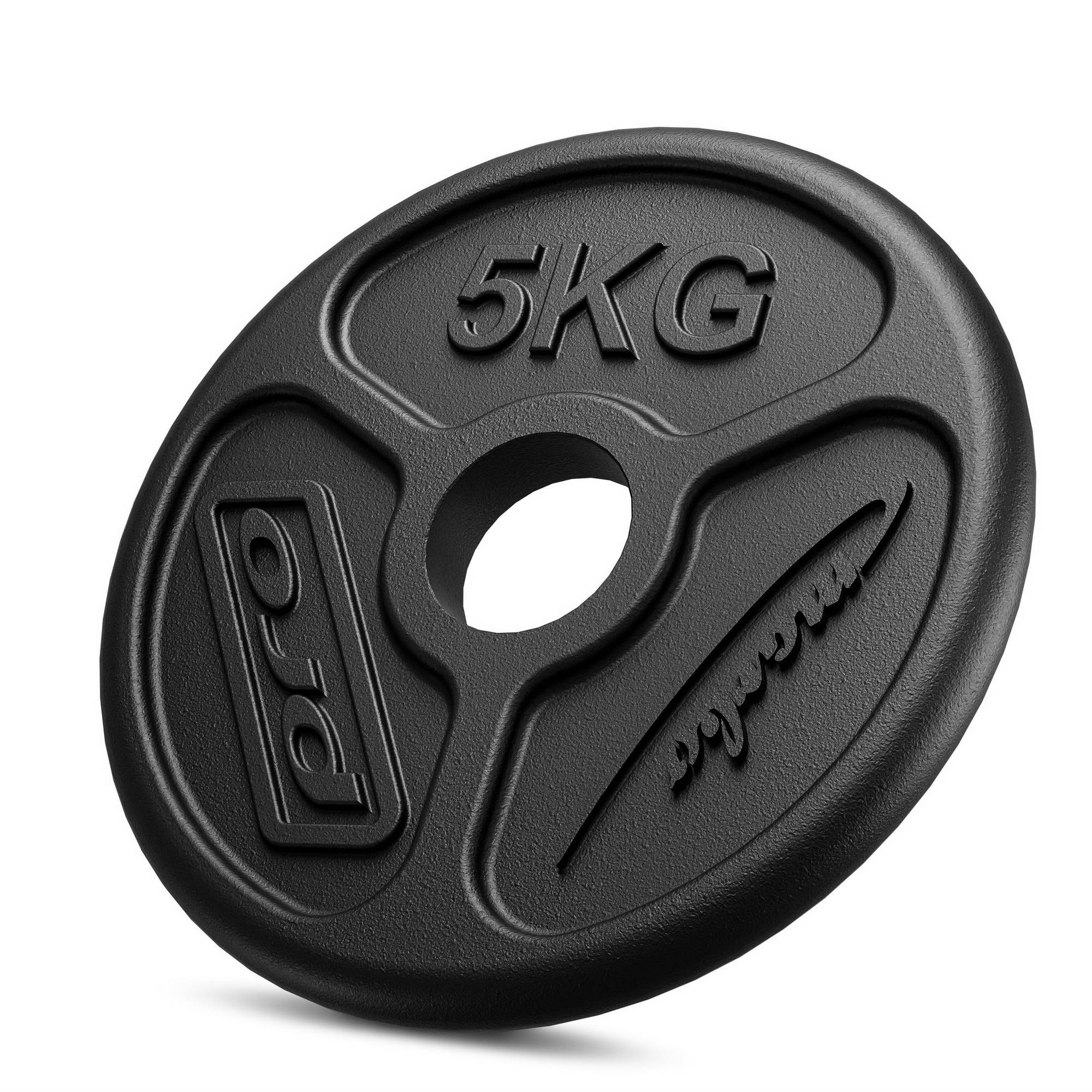 Zestaw obciążeń żeliwnych olimpijskich 30 kg / 2 x 5 kg + 6 x 2,5 kg + 4 x 1,25 kg - Marbo Sport - obrazek 2