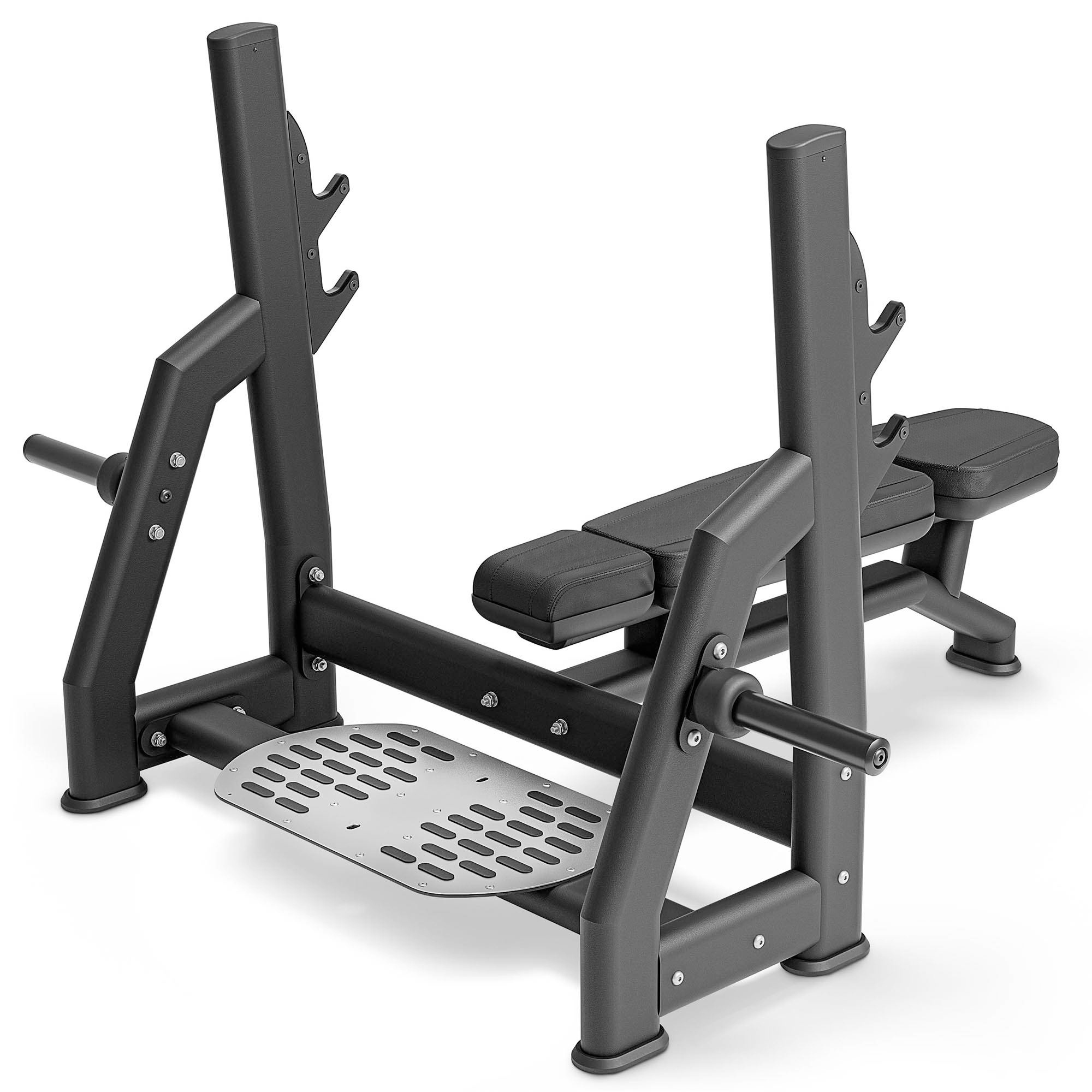 Ławka prosta ze stojakami UR-L002 - UpForm - obrazek 2