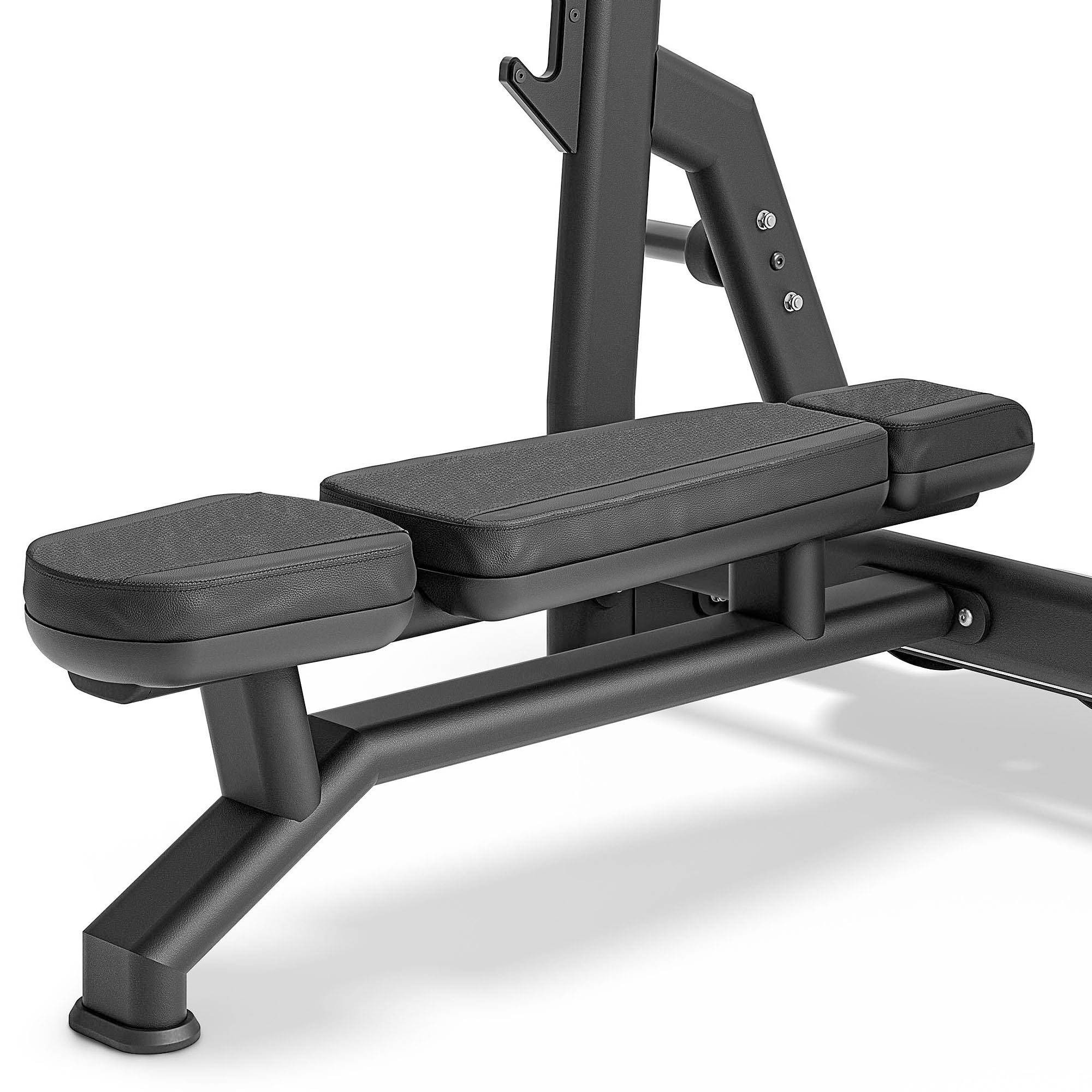 Ławka prosta ze stojakami UR-L002 - UpForm - obrazek 3