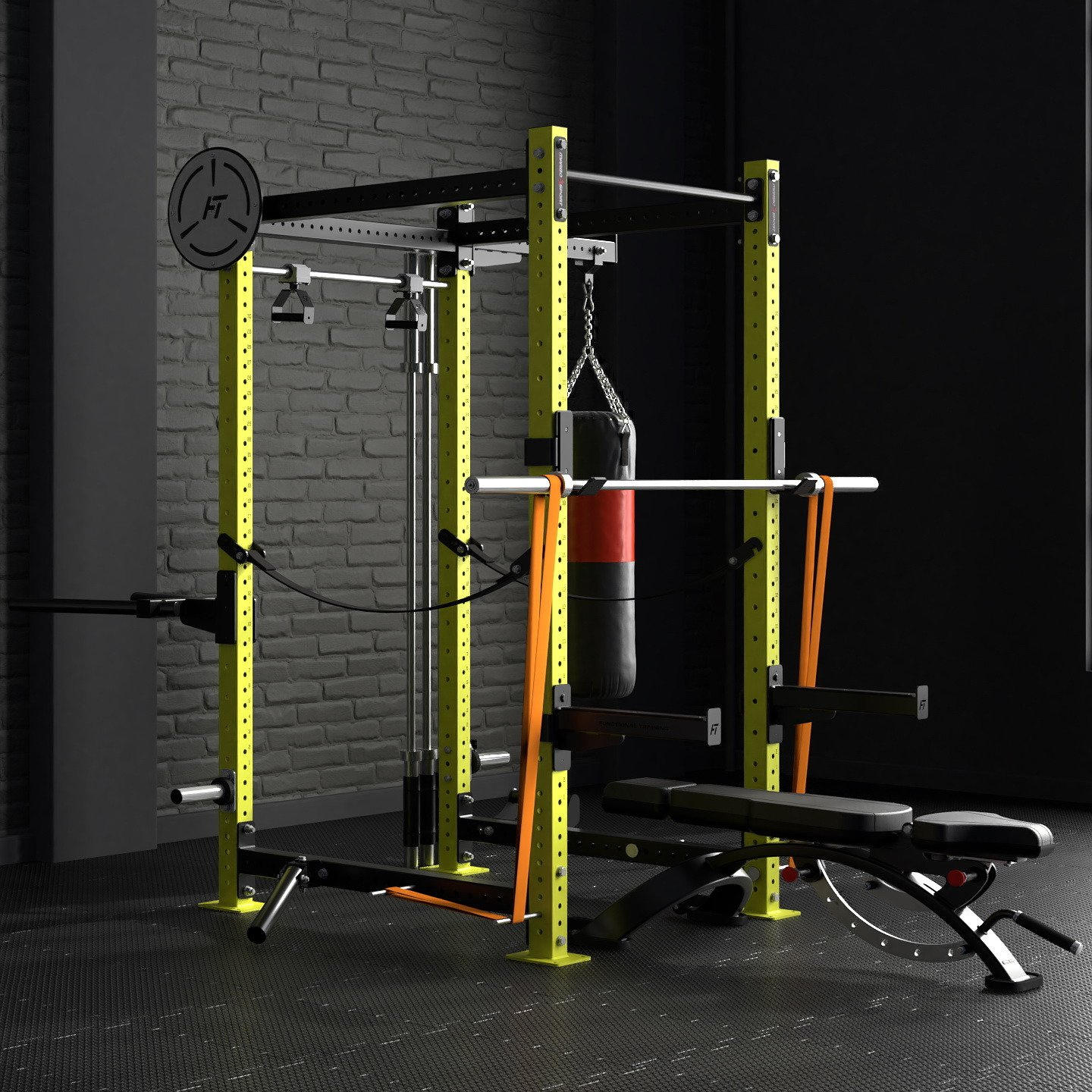 Klatka Power Rack MFT-RIG-09 - Marbo Sport - obrazek 2