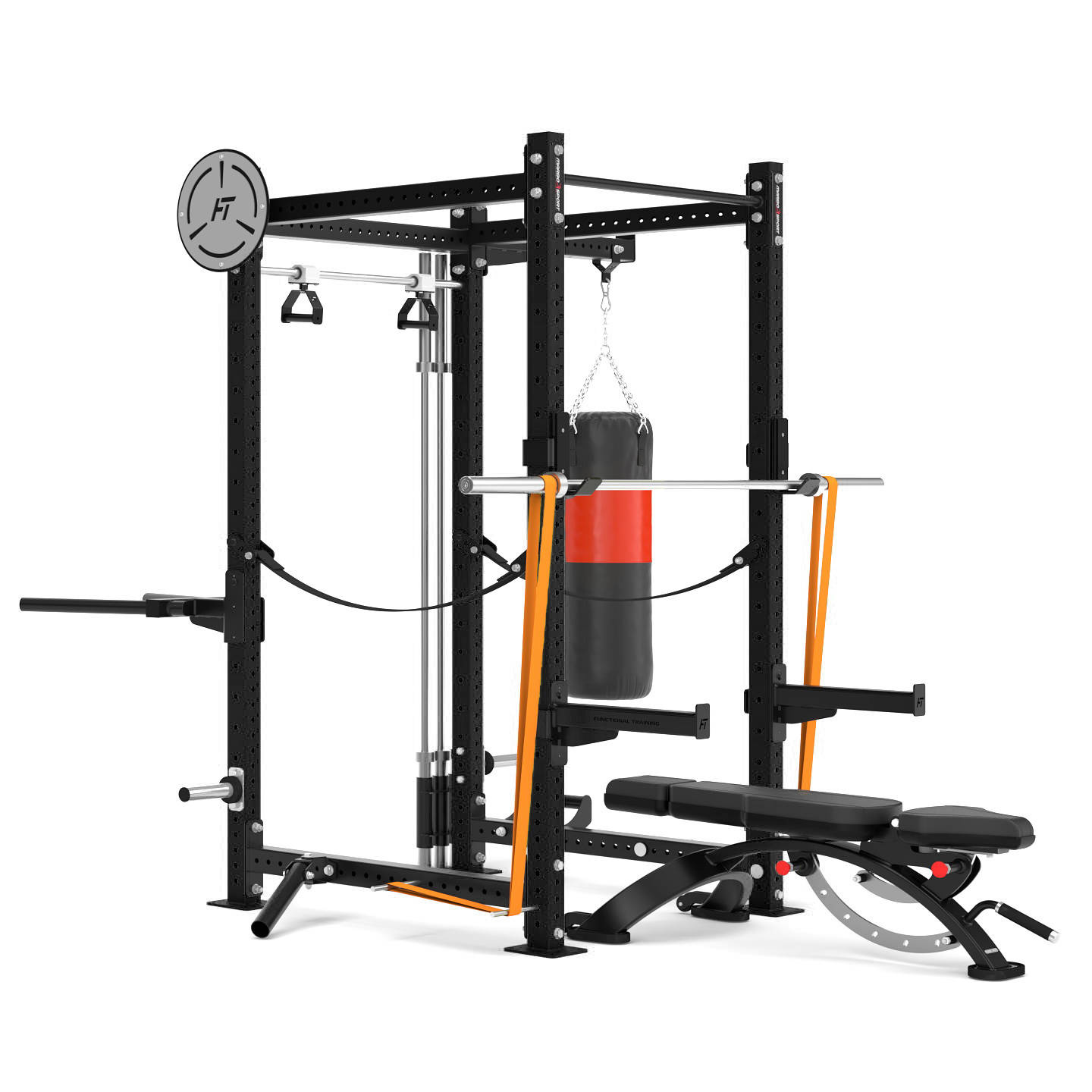Klatka Power Rack MFT-RIG-09 - Marbo Sport - obrazek 4