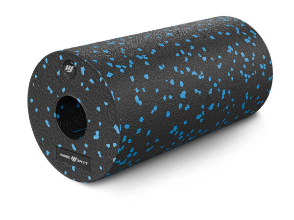Wałek/roller do masażu EPP 30 cm czarny/niebieski – Marbo Sport