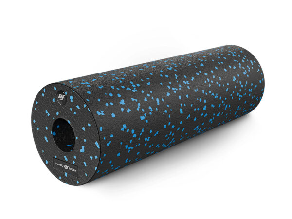 Wałek/roller do masażu EPP 45 cm czarny/niebieski – Marbo Sport