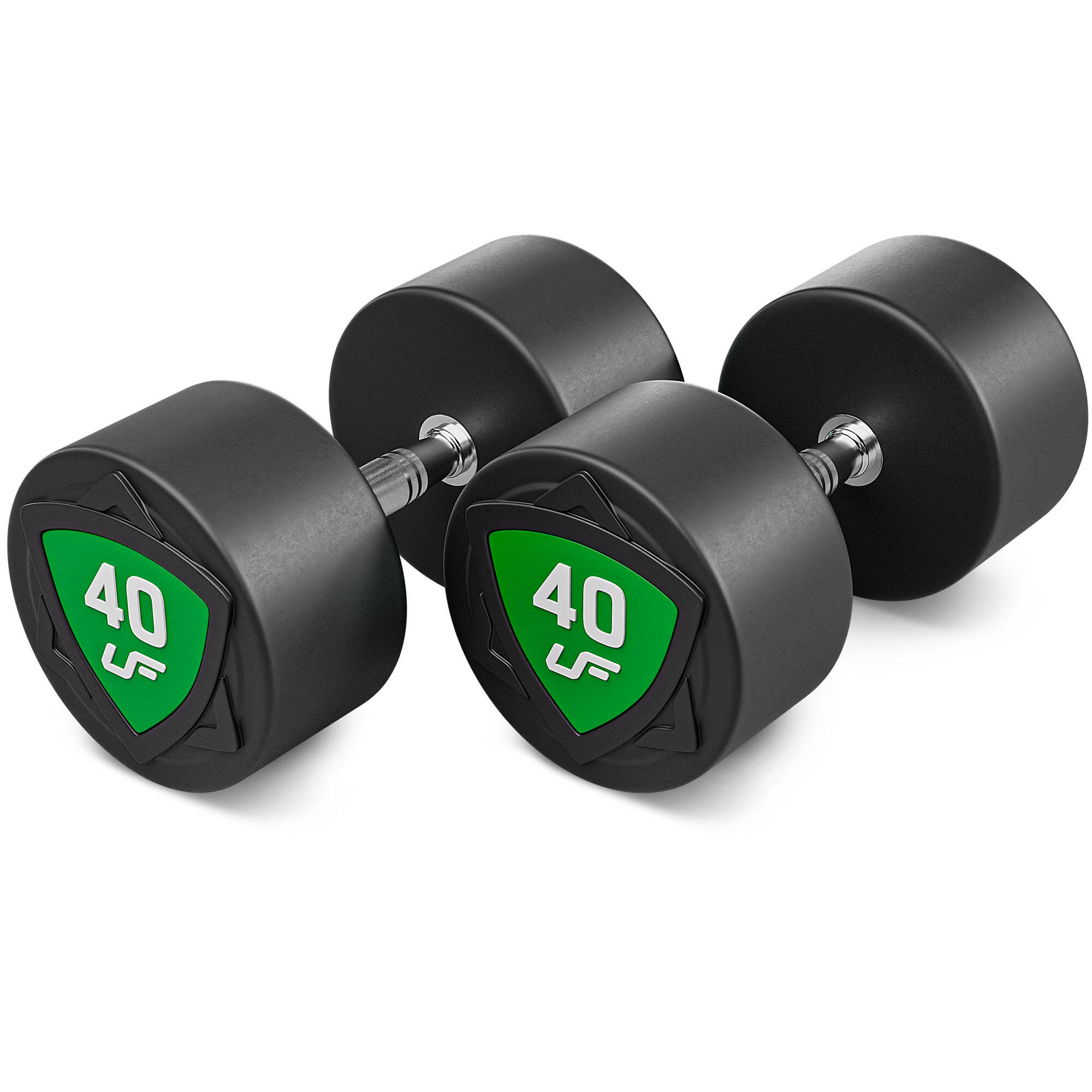 Zestaw hantli stałych poliuretanowych 40-50kg (skok co 2,5kg) 450 kg – UpForm - obrazek 4
