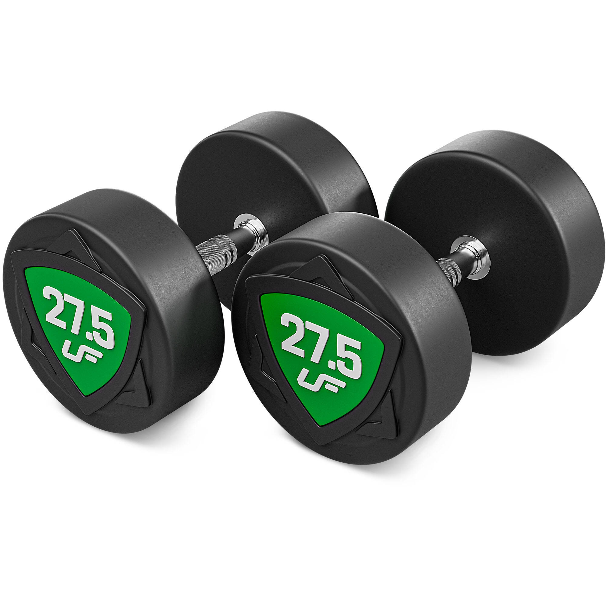 Zestaw hantli stałych poliuretanowych 27,5-37,5kg (skok co 2,5kg) 325 kg – UpForm - obrazek 4