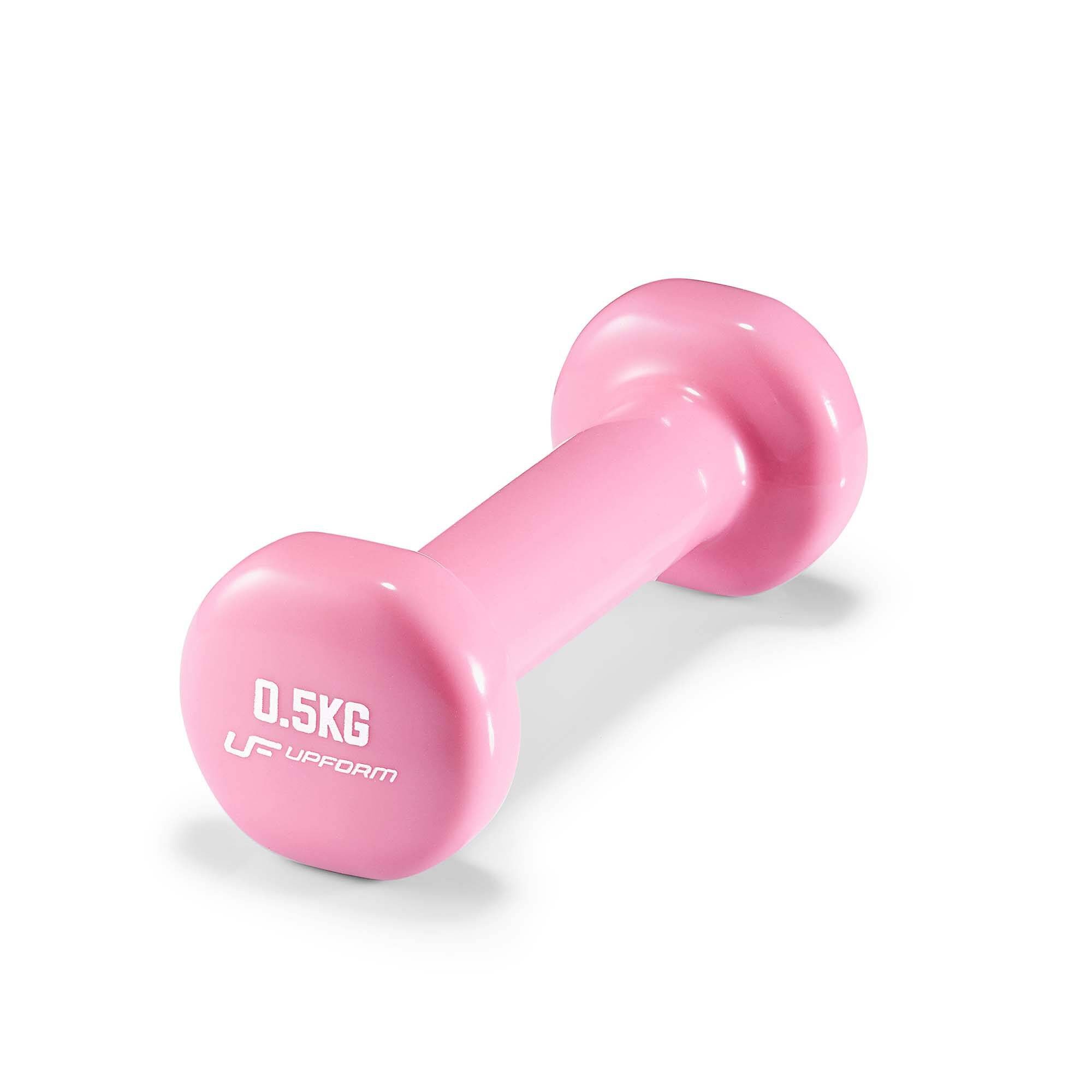 Zestaw hantli winylowych (8 szt.) 19,5 kg - UpForm - obrazek 3