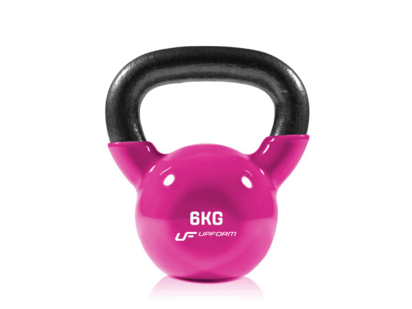 Hantla winylowa żeliwna Kettlebell 6 kg – UpForm