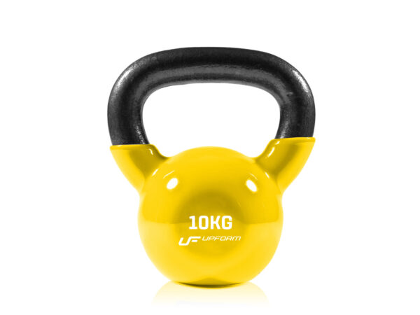 Hantla winylowa żeliwna Kettlebell 10 kg – UpForm