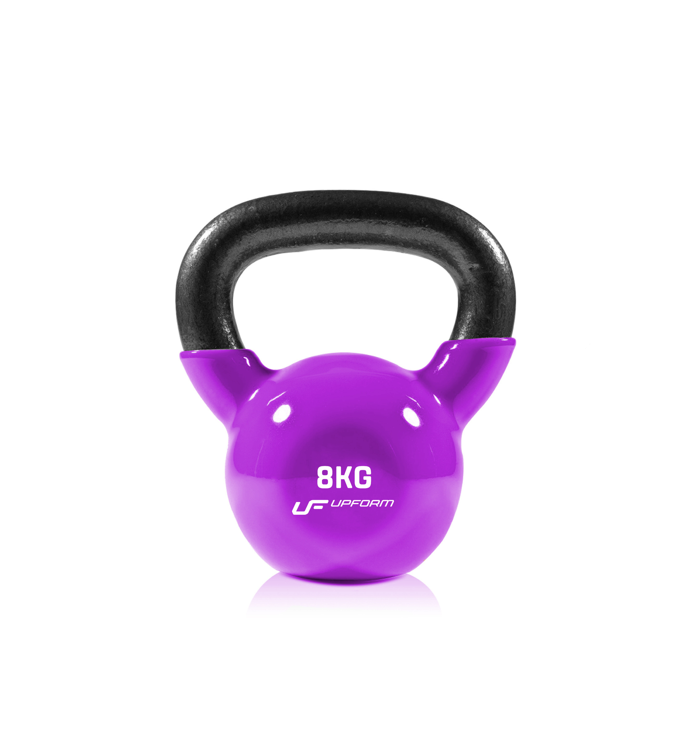 Hantla winylowa żeliwna Kettlebell 8 kg - UpForm
