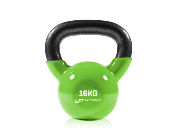 Hantla winylowa żeliwna Kettlebell 16 kg – UpForm