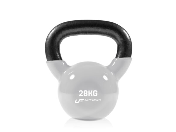 Hantla winylowa żeliwna Kettlebell 28 kg – UpForm
