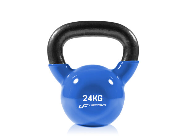 Hantla winylowa żeliwna Kettlebell 24 kg – UpForm