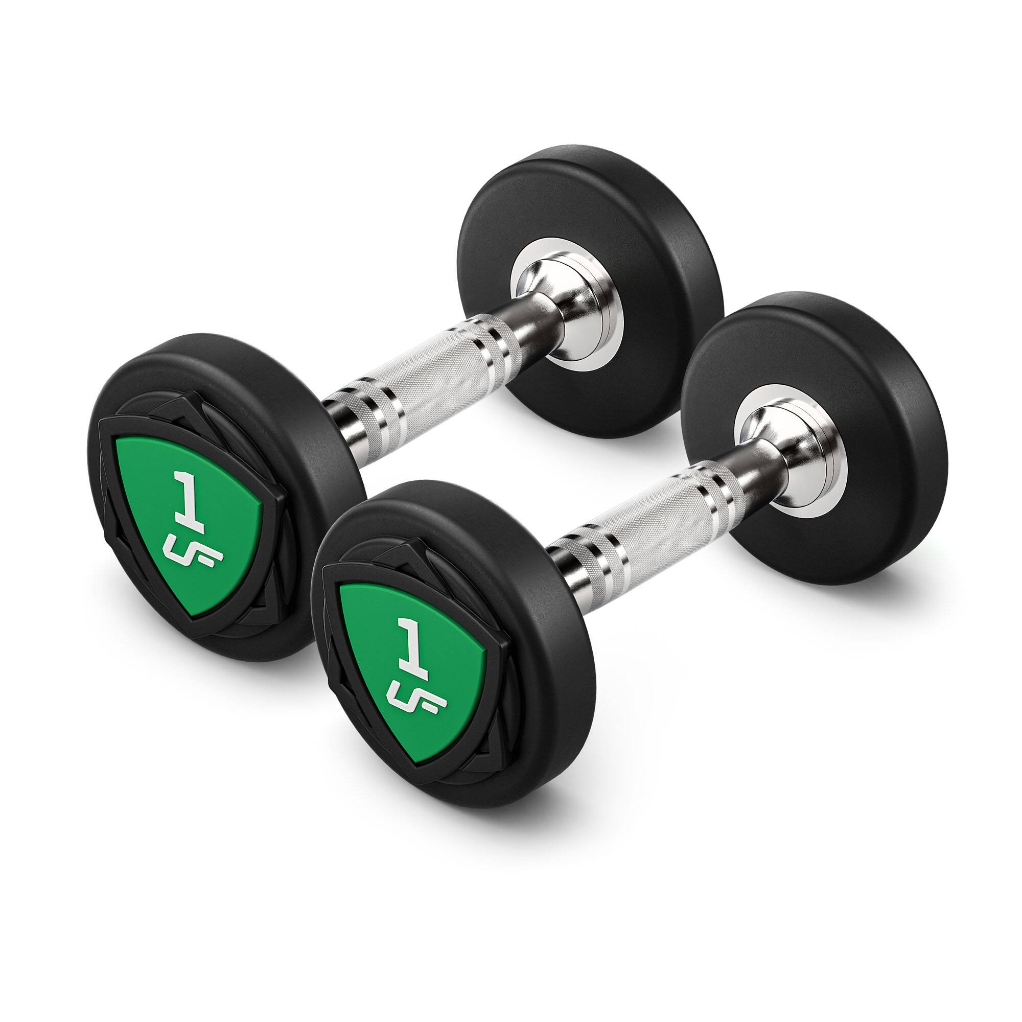 Zestaw hantli stałych poliuretanowych 1-10kg (skok co 1 kg) 110 kg -UpForm - obrazek 3