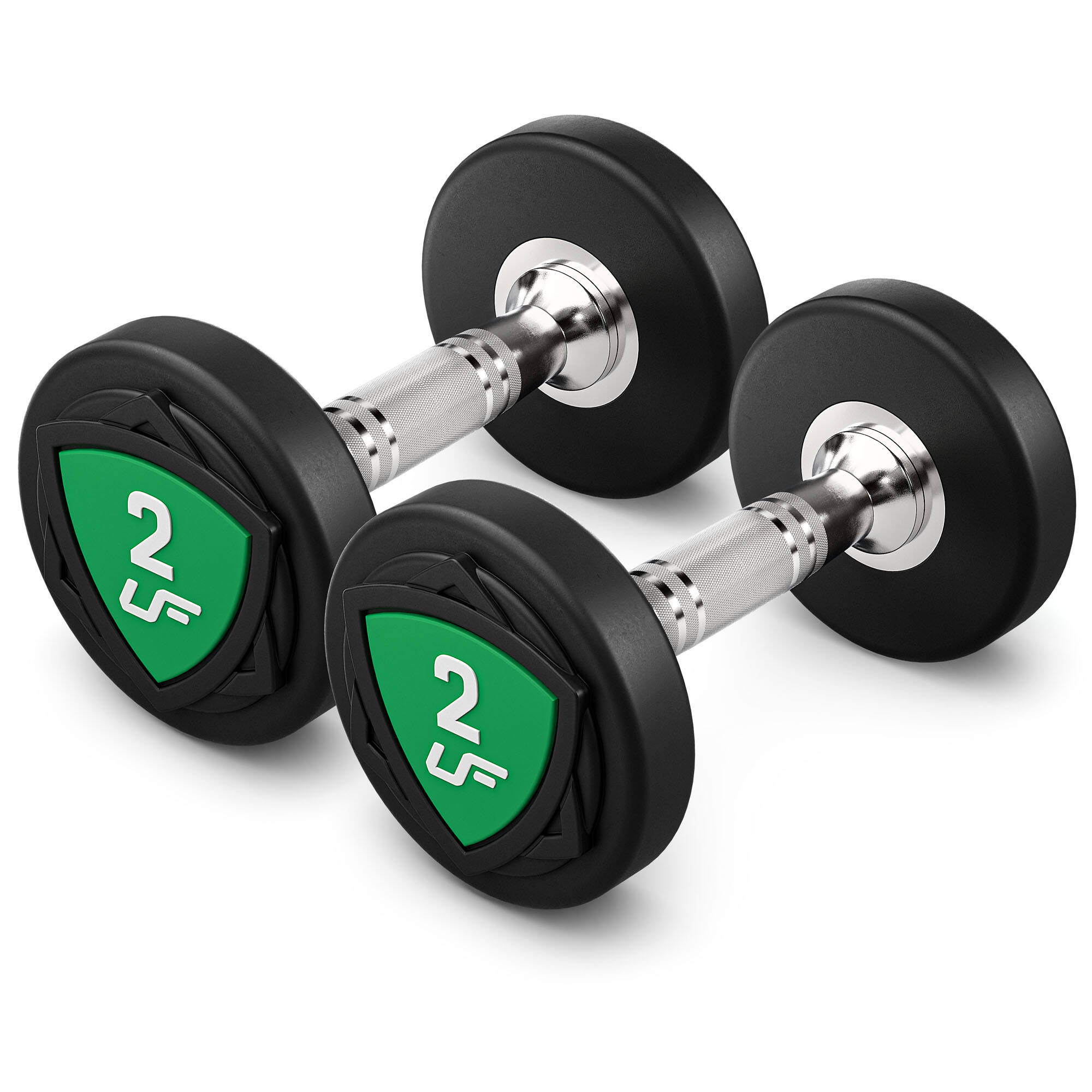 Zestaw hantli stałych poliuretanowych 1-10kg (skok co 1 kg) 110 kg -UpForm - obrazek 4