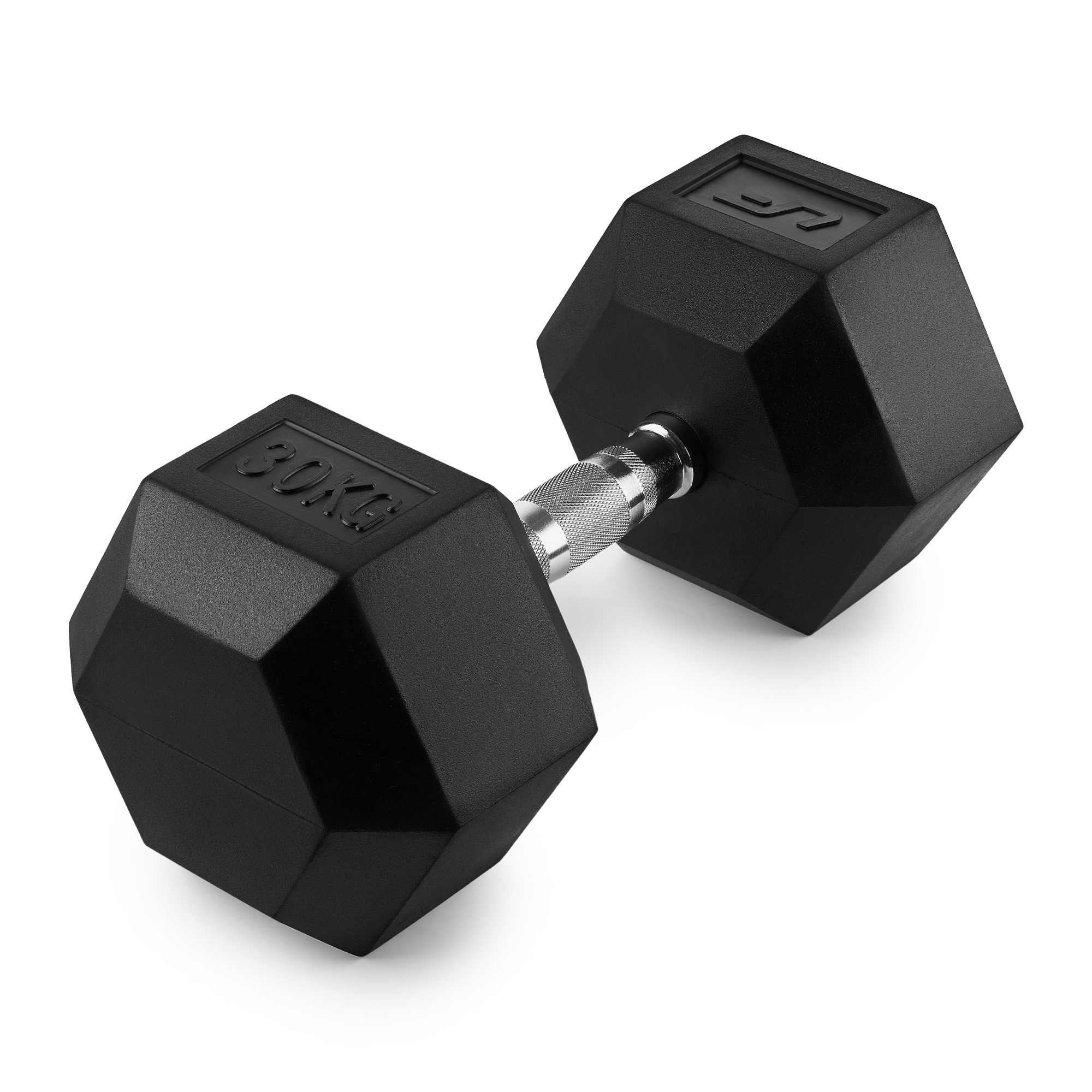 Hantla żeliwna gumowana HEX 30 kg - UpForm