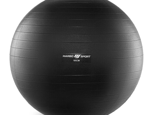 Piłka gimnastyczna Anti-Burst 65 cm czarna Marbo Sport
