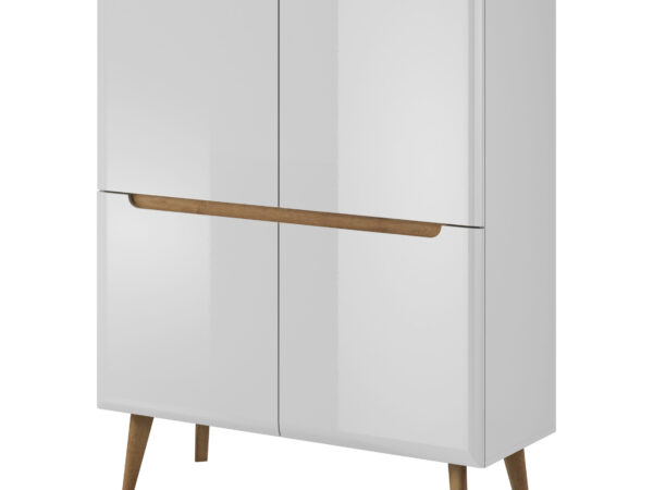 Komoda Nordi NK107 | Piaski | Biały