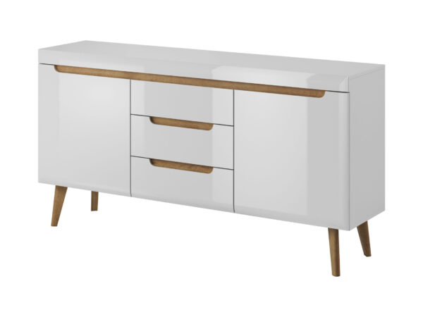 Komoda Nordi NKSZ160 | Piaski | Biały