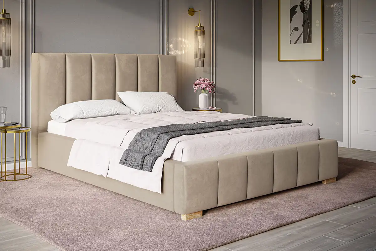 Łóżko BED1 | Riban | Wymiary i kolory do wyboru - obrazek 2