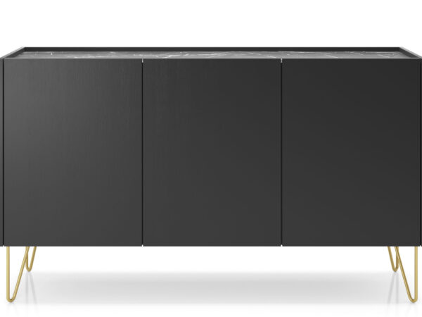 Komoda Harmony K144 | Piaski | Czarny