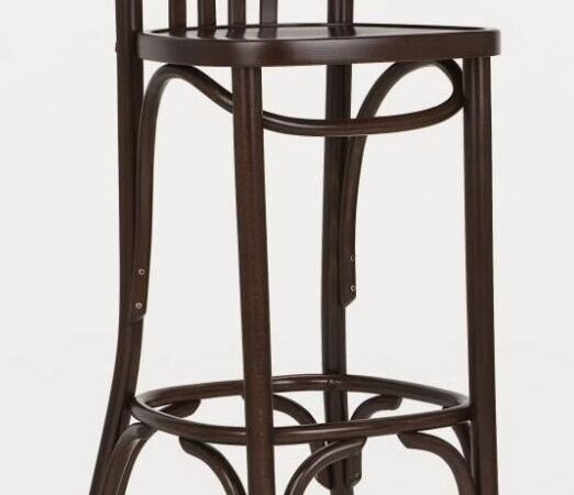 Krzesło drewniane CLASSIC krzesło barowe bukowe Paged ( H-5170 )