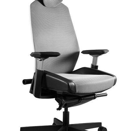 Fotel biurowy RONIN, ergonomiczny, siatka, kolory Unique
