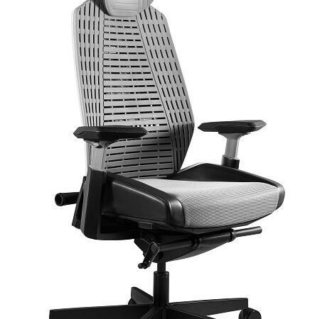 Fotel biurowy RONIN, ergonomiczny, elastomer, kolory Unique