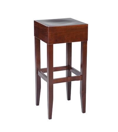 Taboret drewniany bukowy emaliowany Paged ( C-0917 )