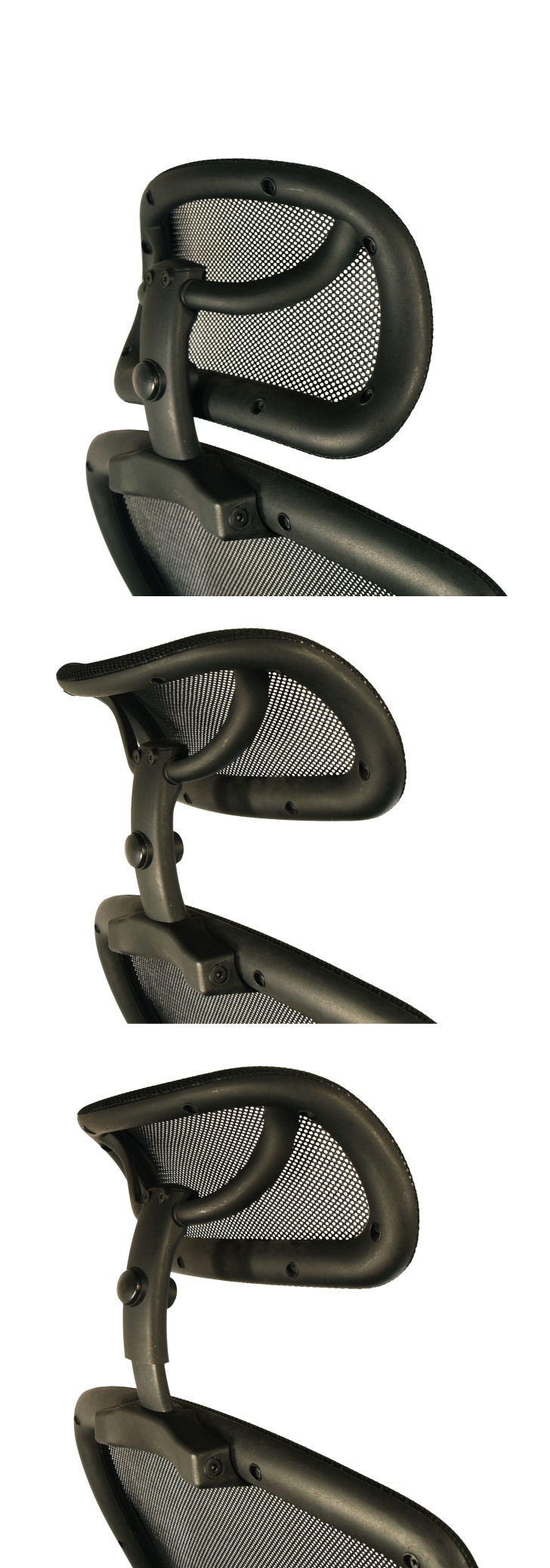 Fotel biurowy VIP, ergonomiczny, siatka/tkanina, 7 kolorów, Unique - obrazek 3