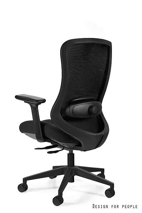 Fotel biurowy Unique Adapta M, ergonomiczny, siatka/tkanina, kolory - obrazek 2