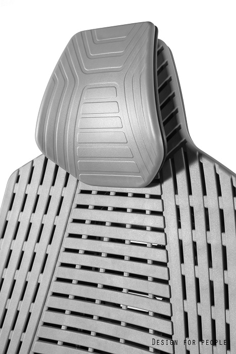 Fotel biurowy RONIN, ergonomiczny, elastomer, kolory Unique - obrazek 6