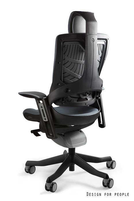 Fotel ergonomiczny WAU 2 czarny, tkanina 18 kolorów Unique - obrazek 19