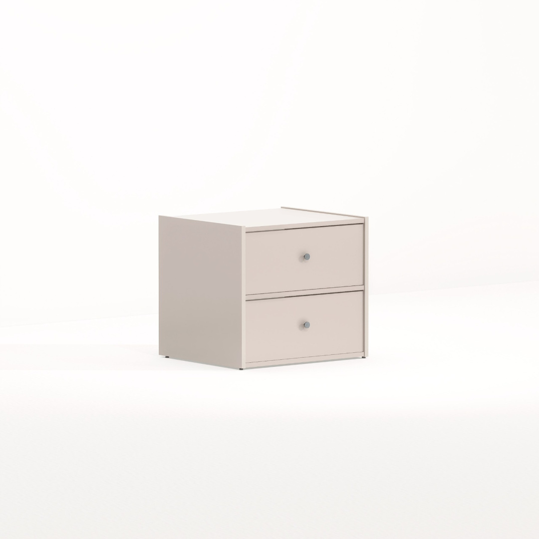 Komoda dwupoziomowa VOEK (2.5) z 5 modułami i przepustami na kable - obrazek 17